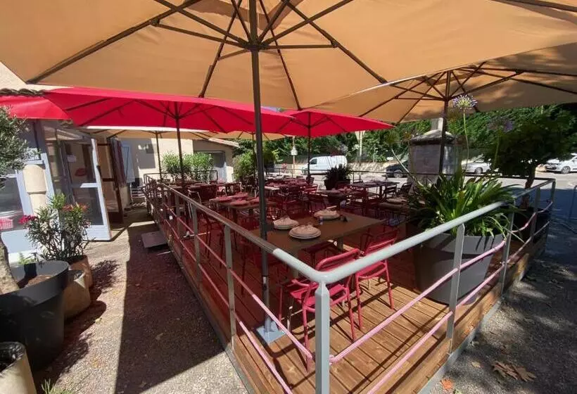 ホテル Hôtel Restaurant L Escale Chez Mimi