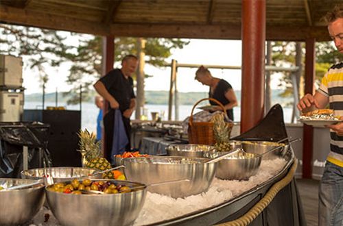 منتجع Leksand Strand