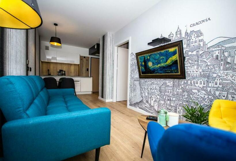 Inpoint Apartments G15 Near Old Town & Kazimierz District & Parking Option