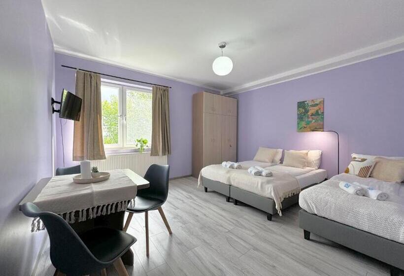 펜션 Błękitna Norda  Pokoje Z Widokiem Na Morze