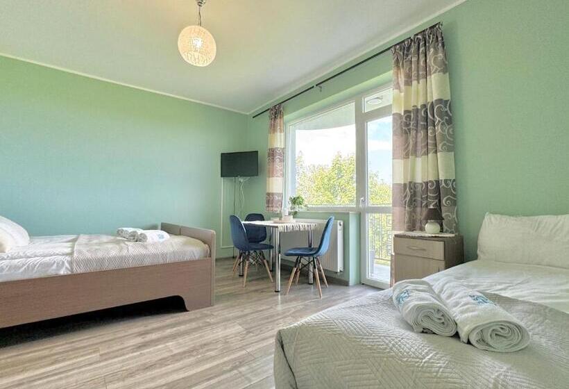 펜션 Błękitna Norda  Pokoje Z Widokiem Na Morze