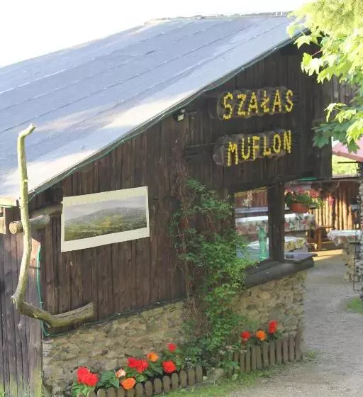 ホテル Szałas Muflon   Mufflonhütte