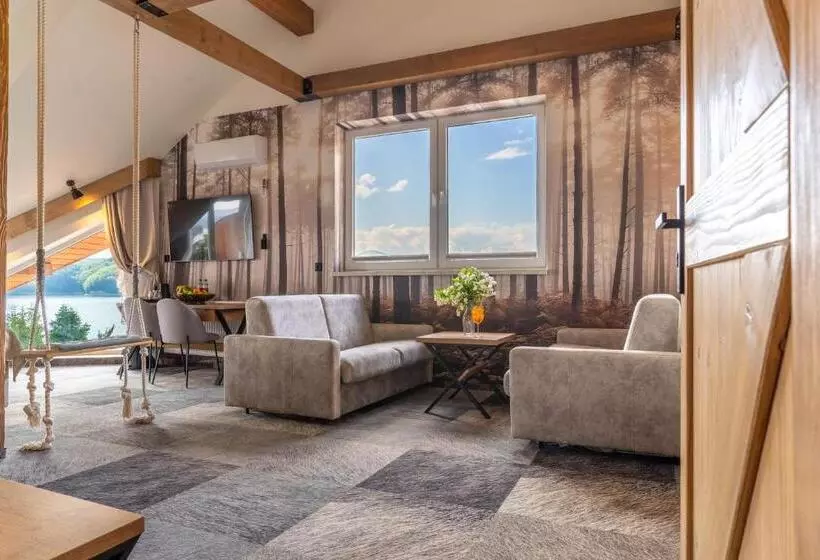 Hotelli Sztygarka Hetmańska Resort Solina