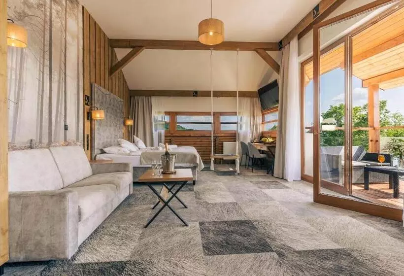 Hotelli Sztygarka Hetmańska Resort Solina