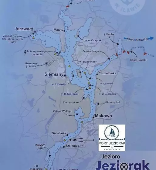 Aamiaismajoitus (B&B) Port Jeziorak