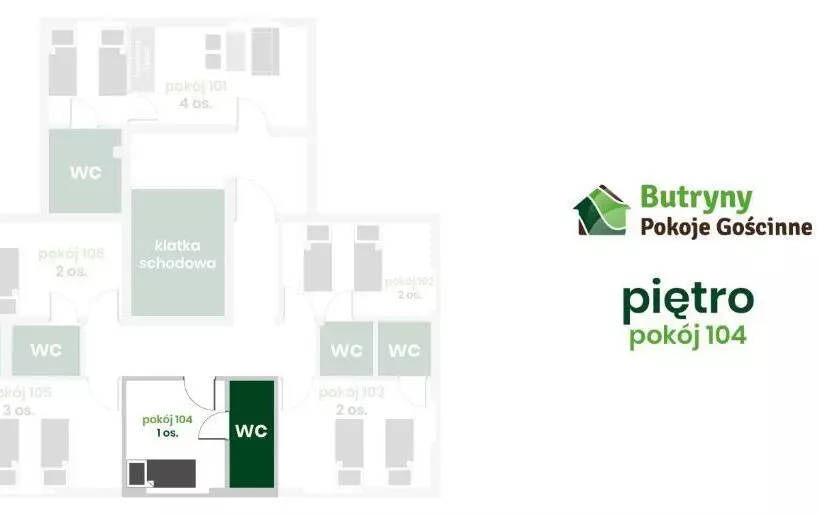 Majatalo Pokoje Gościnne Butryny