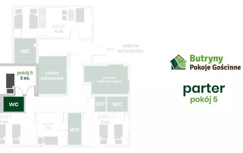 Majatalo Pokoje Gościnne Butryny