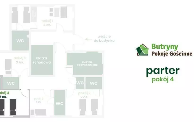 Majatalo Pokoje Gościnne Butryny