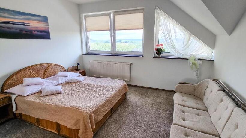 住宿加早餐  Pensjonat Na Górce   Widok Na Jezioro Solińskie I Góry 534 556 639