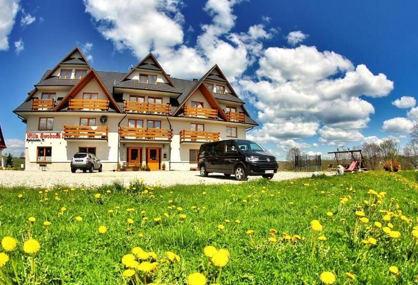 צימר Willa Swoboda Garden Spa