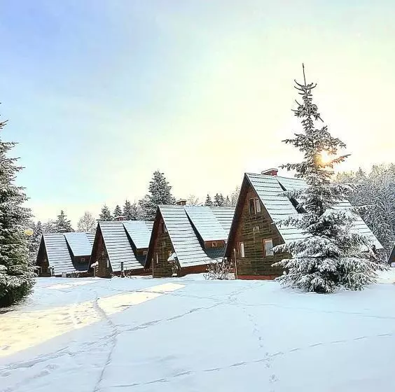 استراحتگاه Domki Bieszczady Siedlisko Harenda