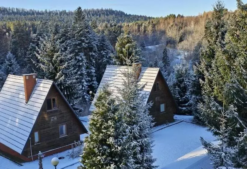 استراحتگاه Domki Bieszczady Siedlisko Harenda