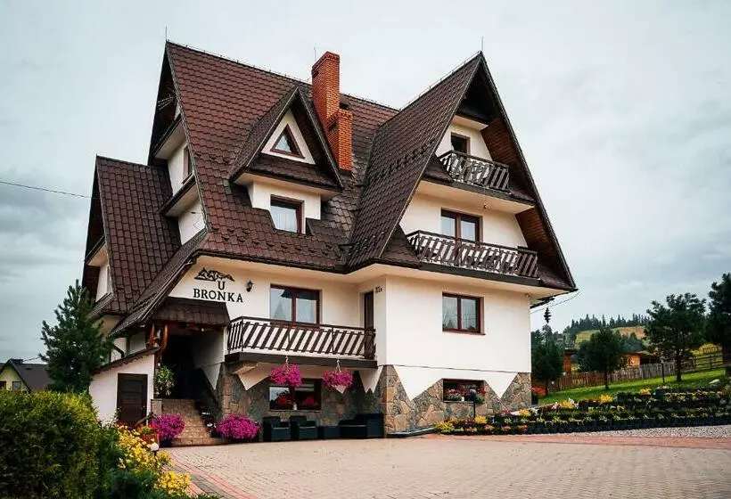 Aamiaismajoitus (B&B) Pokoje Gościnne U Bronka