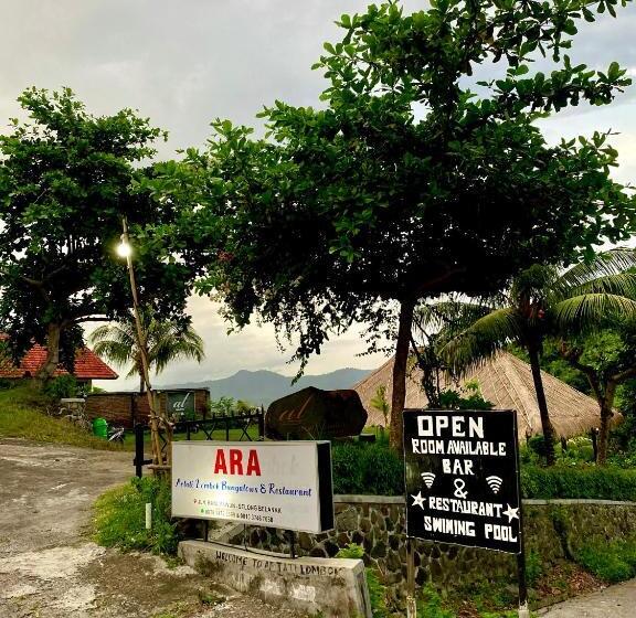 בית מלון כפרי Ara Artati Lombok Bungalows And Restaurant