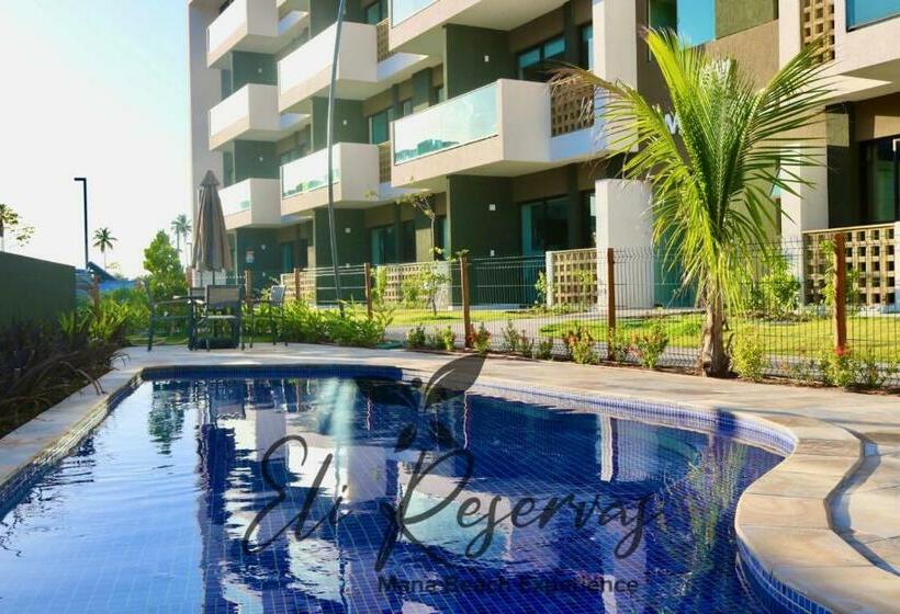 리조트 Mana Beach 2 Quartos Muro Alto Ipojuca