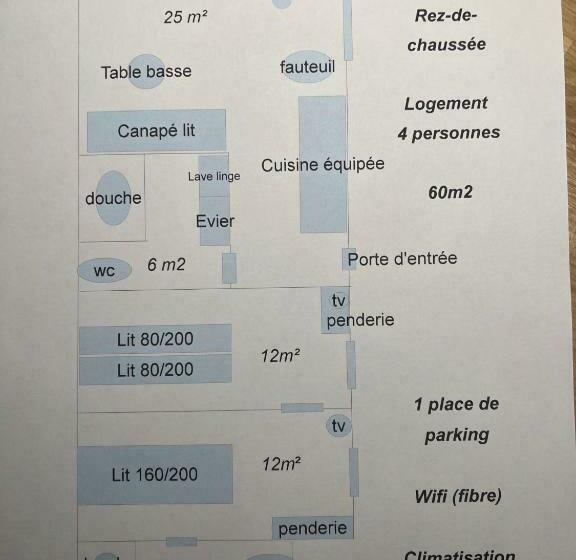 Aamiaismajoitus (B&B) Le Gite Des 3 Mousquetaires