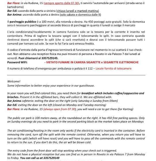 Foresteria Opera B&b