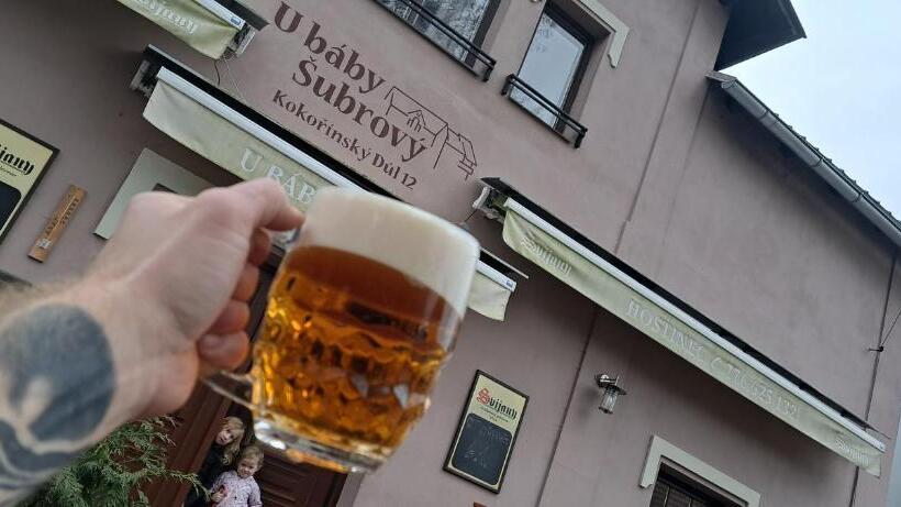 פנסיון Penzion A Restaurace U Báby šubrový