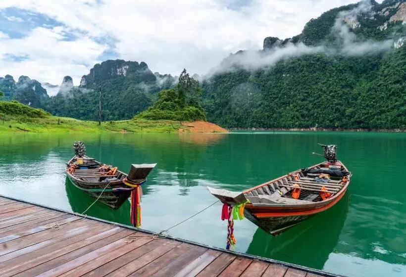 リゾートホテル Khaosok Eco Raft