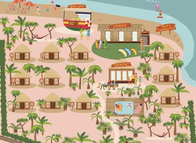 リゾートホテル Beekite Wind Village