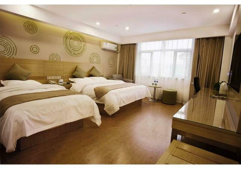 Отель Greentree Inn Anhui Suzhou City Si District Bianhe Avenue Business