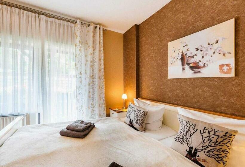 בית מלון כפרי Zimmer Nr 4 Im Haus Sabine