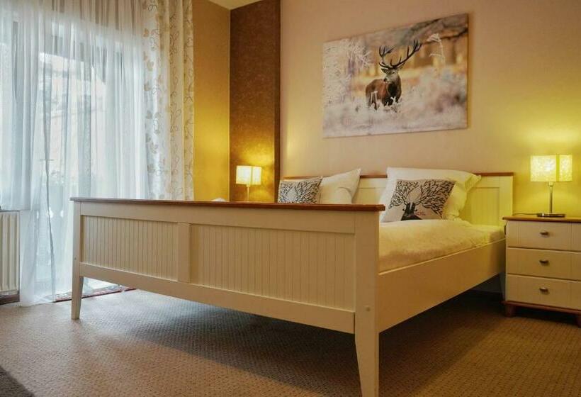 בית מלון כפרי Zimmer Nr 4 Im Haus Sabine