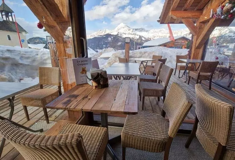 ホテル Chalet Hôtel Du Mont Charvin