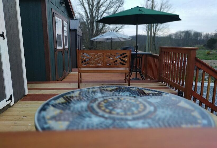 Cleo S Village, Blue Ridge Mountain Tiny House Village Cabin By Redawning