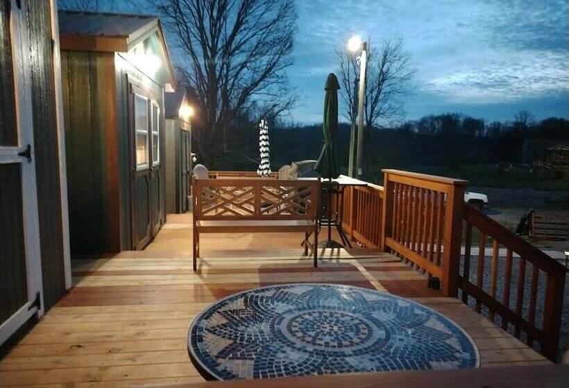 Cleo S Village, Blue Ridge Mountain Tiny House Village Cabin By Redawning