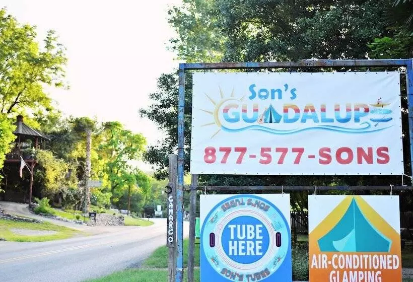ホテル Son S Guadalupe Glamping Tent F