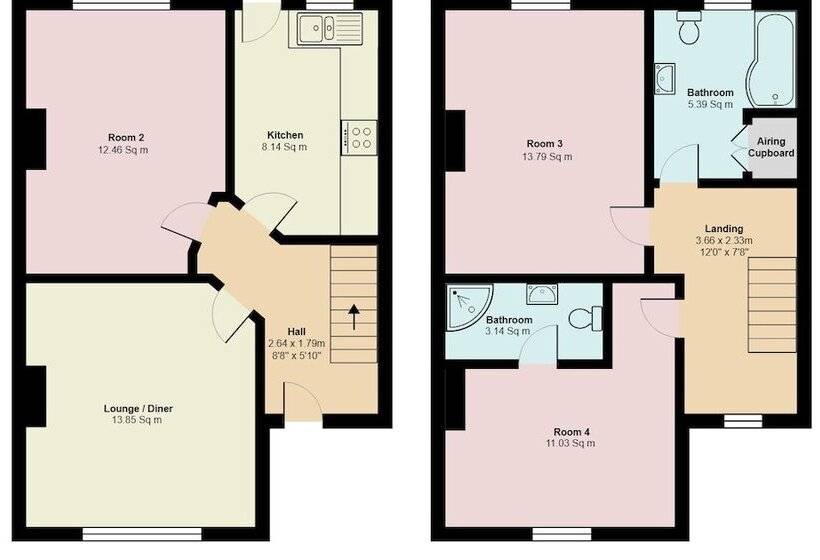 레지던스 Beautiful 3 Bed House By Ministays Stoke On Trent