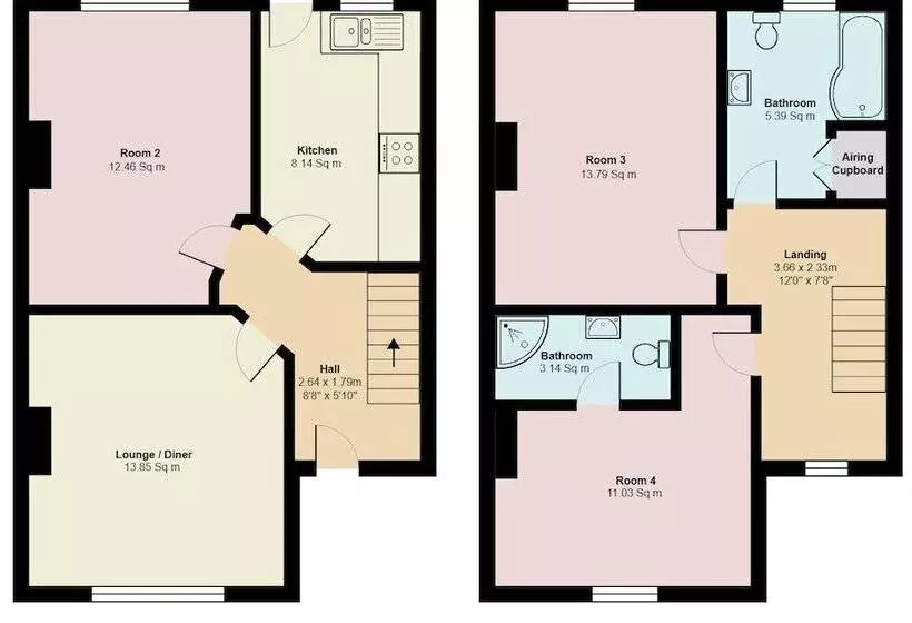 レジデンス Beautiful 3 Bed House By Ministays Stoke On Trent