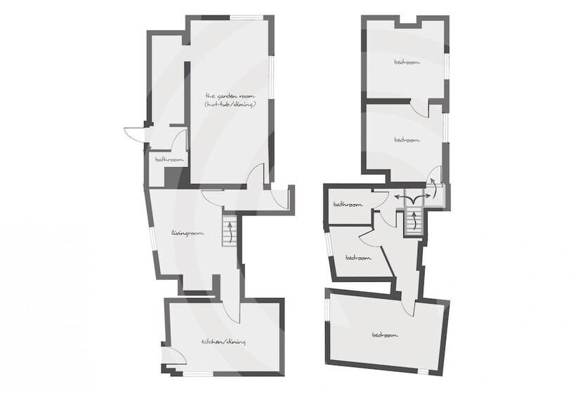 منتجع The North Wales Gathering   Hot Tub Sleeps Up To 16
