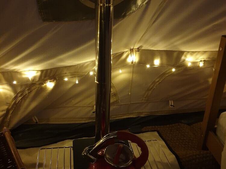 6m Emperor Tent, Near Whitby, With Log Burner