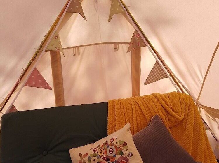 6m Emperor Tent, Near Whitby, With Log Burner