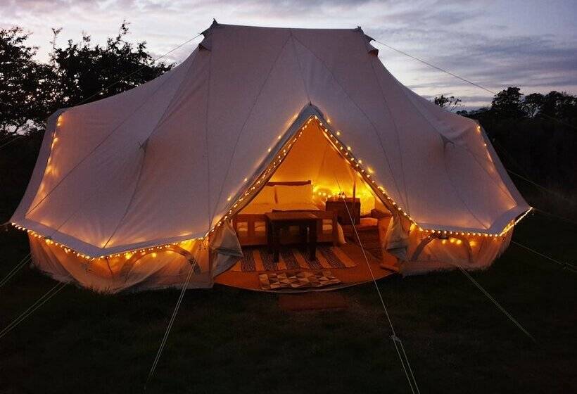 6m Emperor Tent, Near Whitby, With Log Burner