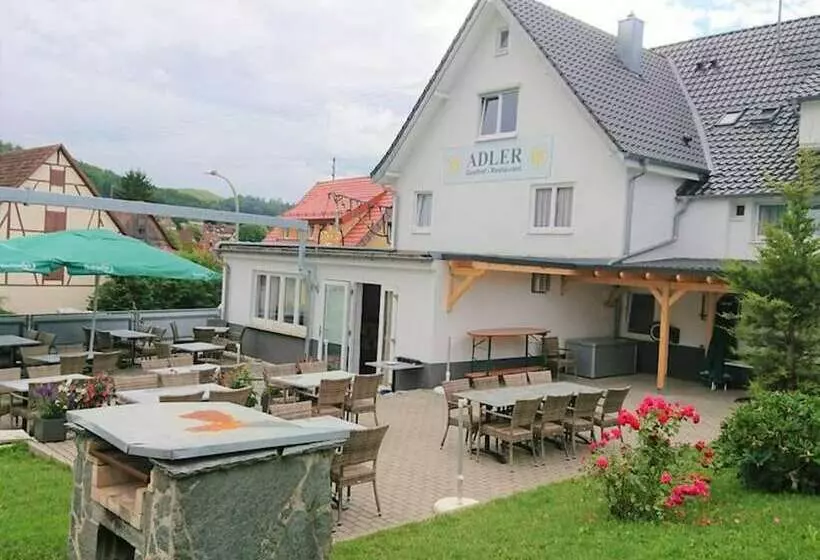 ペンション Gasthaus Adler Double Room With Private Bathroom And Garden View