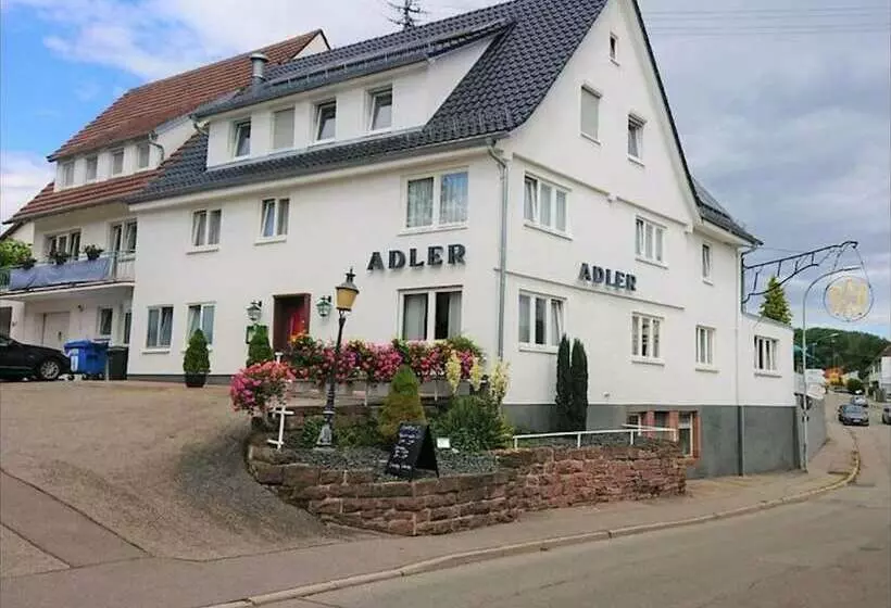 ペンション Gasthaus Adler Double Room With Private Bathroom And Garden View