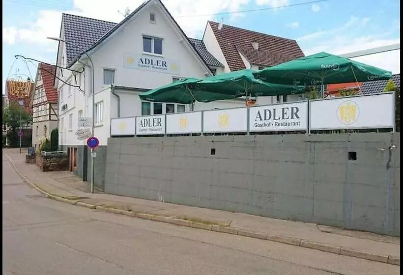 ペンション Gasthaus Adler Double Room With Private Bathroom And Garden View