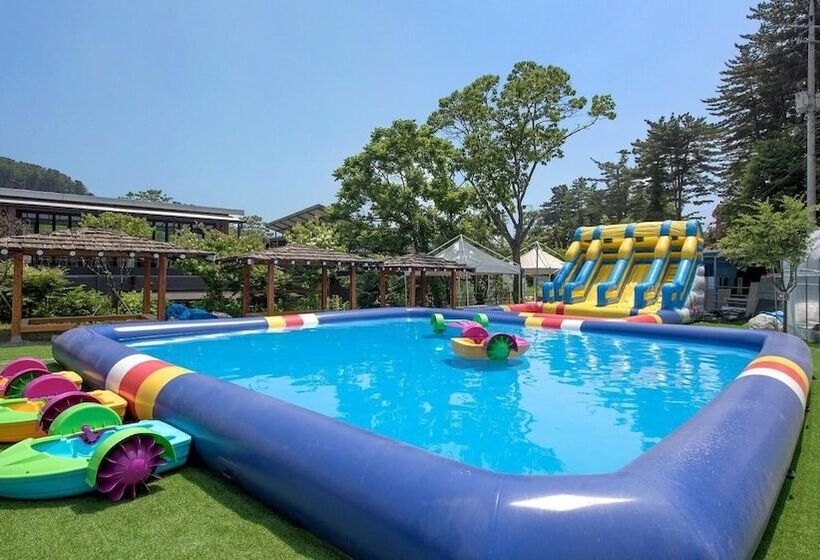 ペンション Gapyeong Highmong Pet Friendly Kids Pool