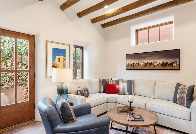 Carmel   Elegant East Side Adobe With Kiva Fireplace, Walk To Canyon Rd And The Plaza