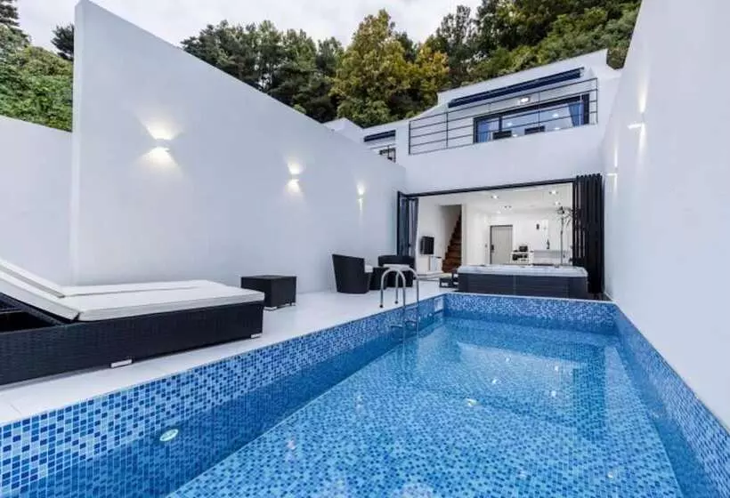 ペンション Hapcheon Rest Pool Villa