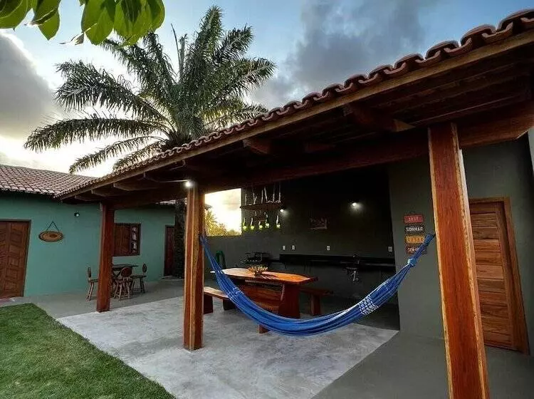 Majatalo Casa Aconchegante 5 Min Praia Com Churrasqueira