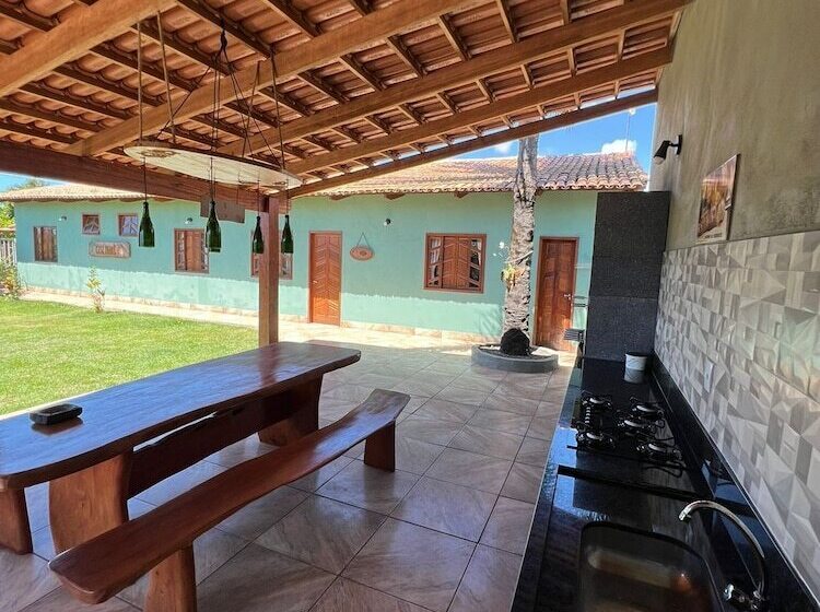 Pension Casa Aconchegante 5 Min Praia Com Churrasqueira