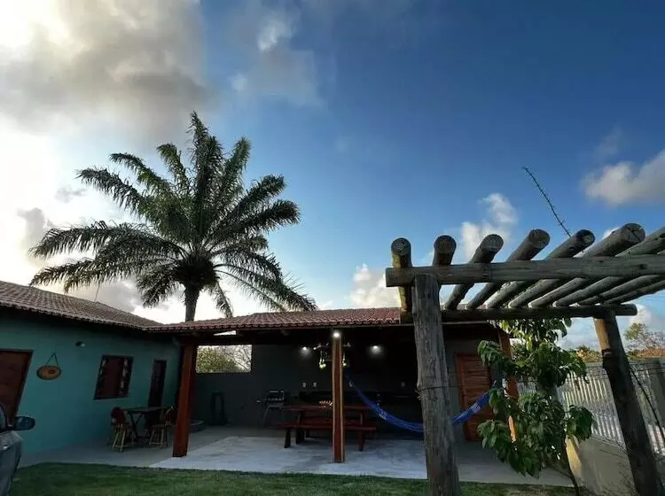 Majatalo Casa Aconchegante 5 Min Praia Com Churrasqueira