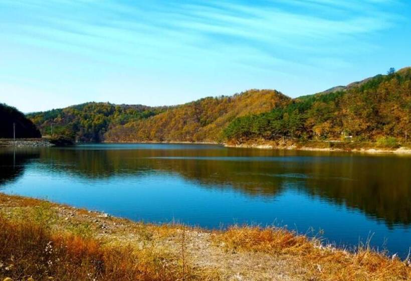 بنسيون Hongcheon Hwani Glamping