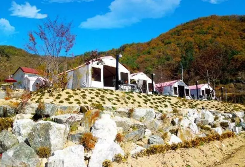 ペンション Hongcheon Hwani Glamping