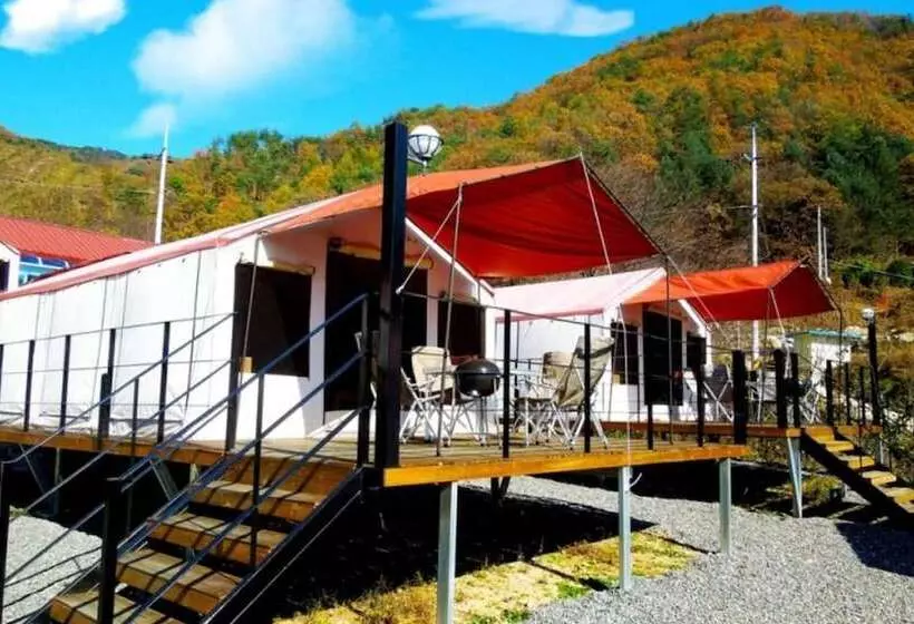 ペンション Hongcheon Hwani Glamping