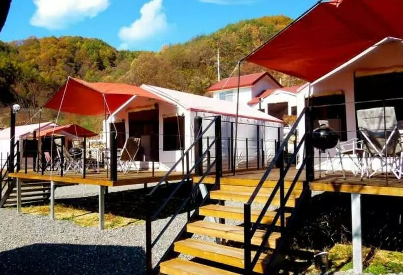 ペンション Hongcheon Hwani Glamping